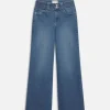 Triple Binding Wide Leg in Geneva