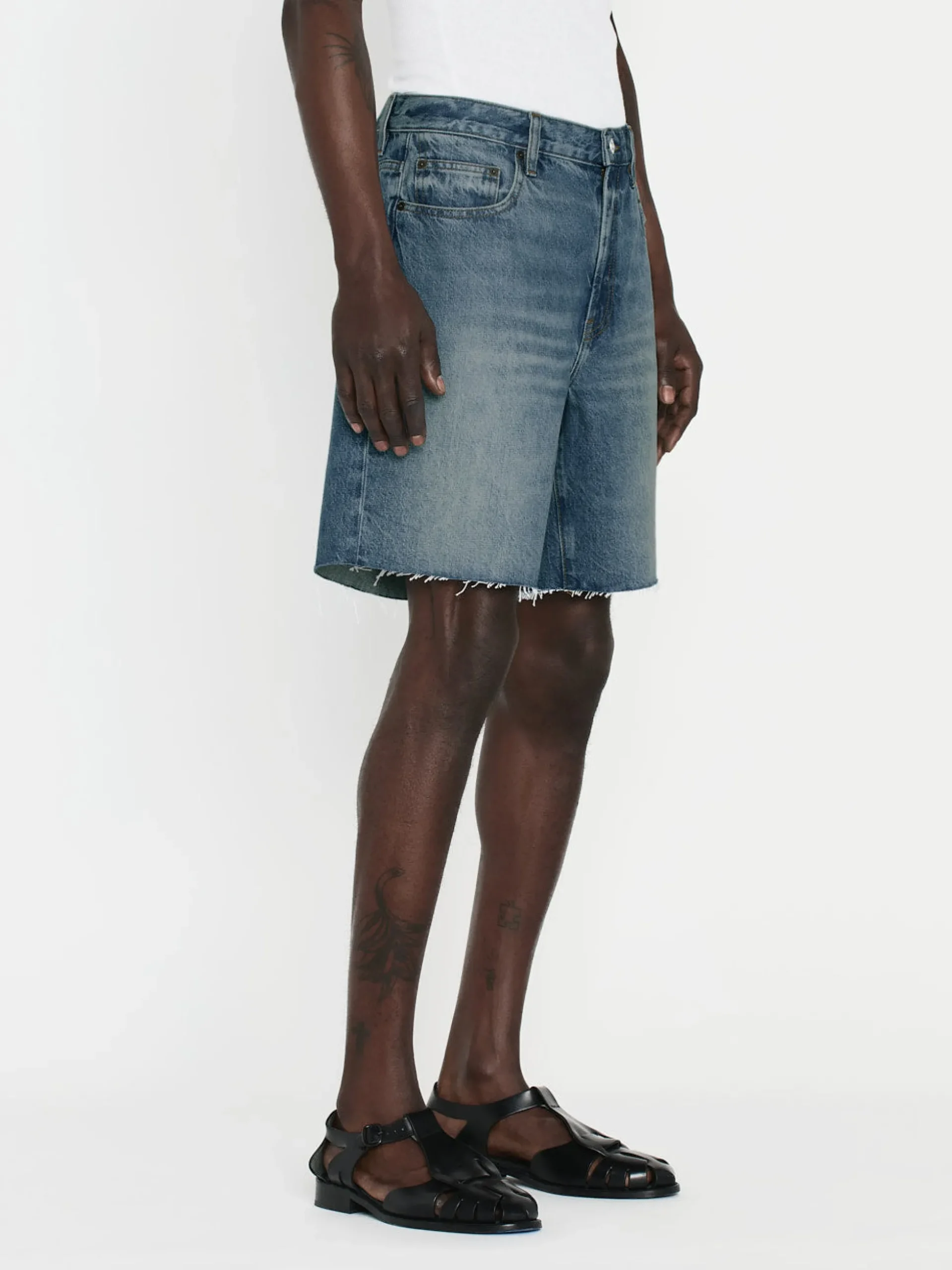 Vintage Denim Short in Raywood