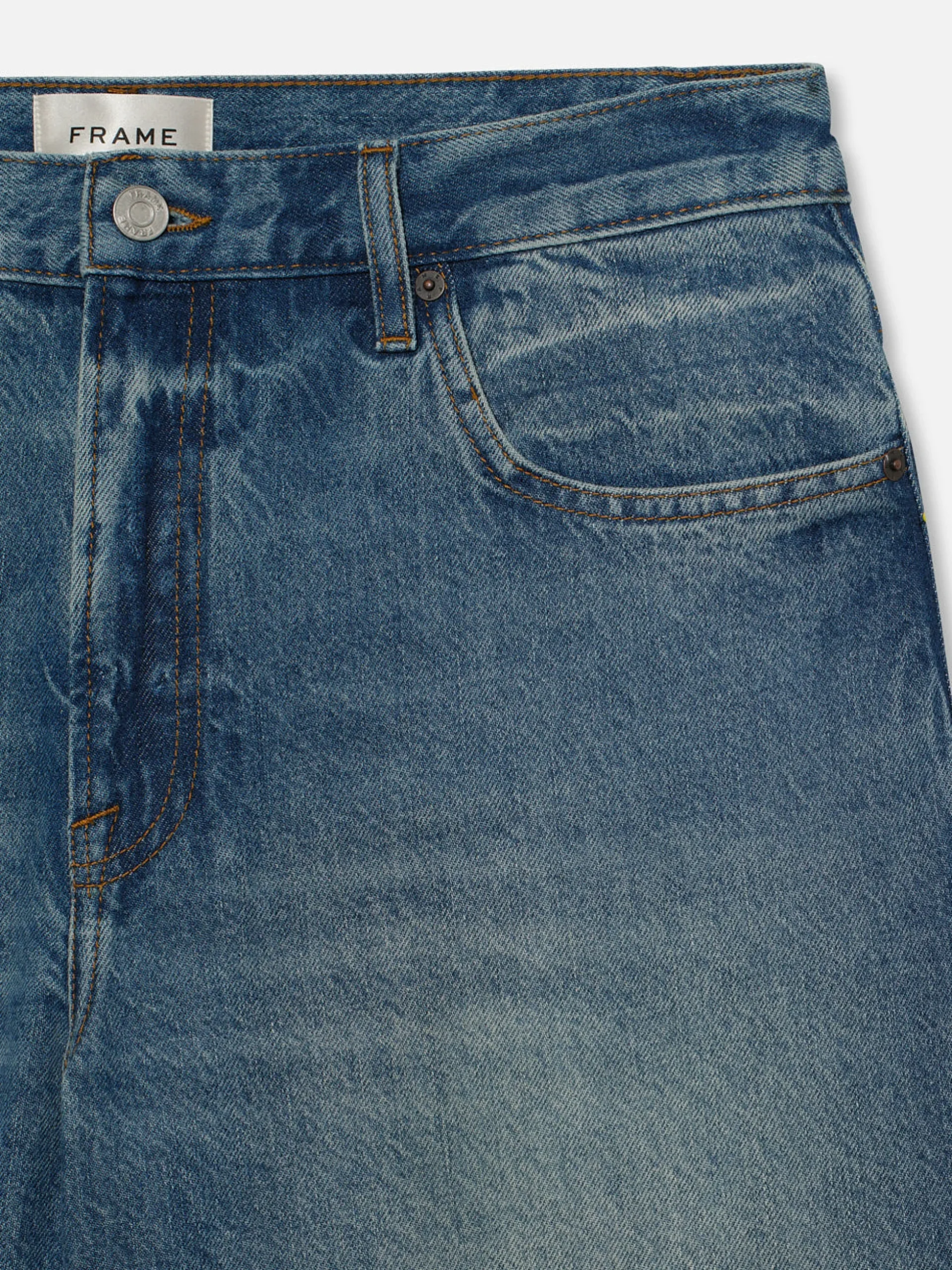 Vintage Denim Short in Raywood