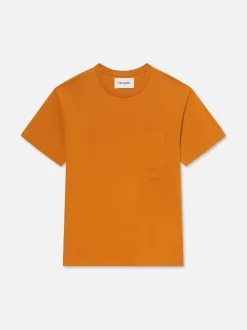 Vintage Tee in Rust