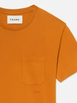 Vintage Tee in Rust