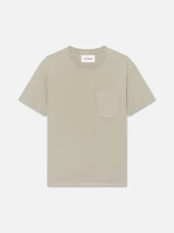 Vintage Tee in Vintage Smoke Beige