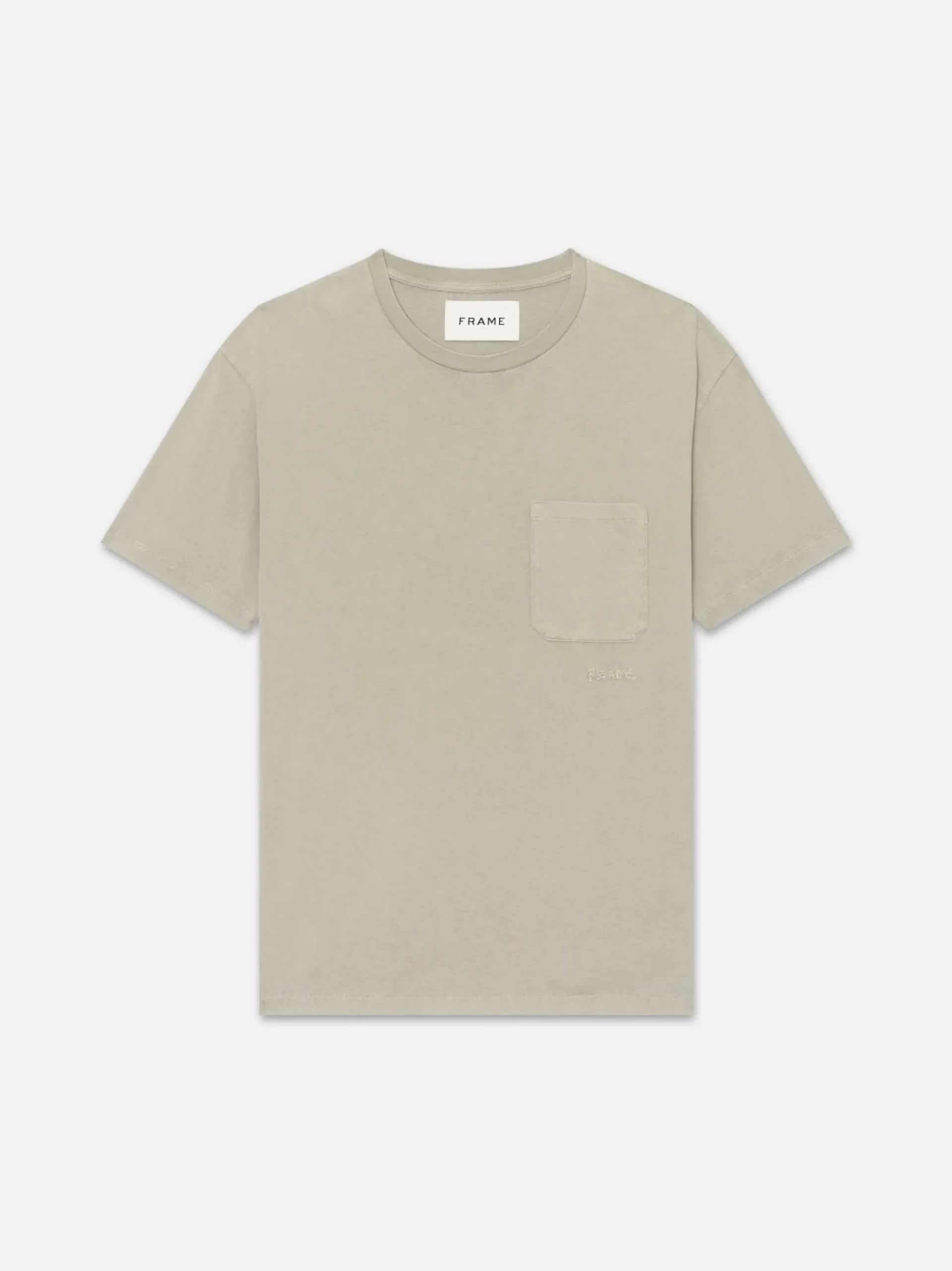 Vintage Tee in Vintage Smoke Beige