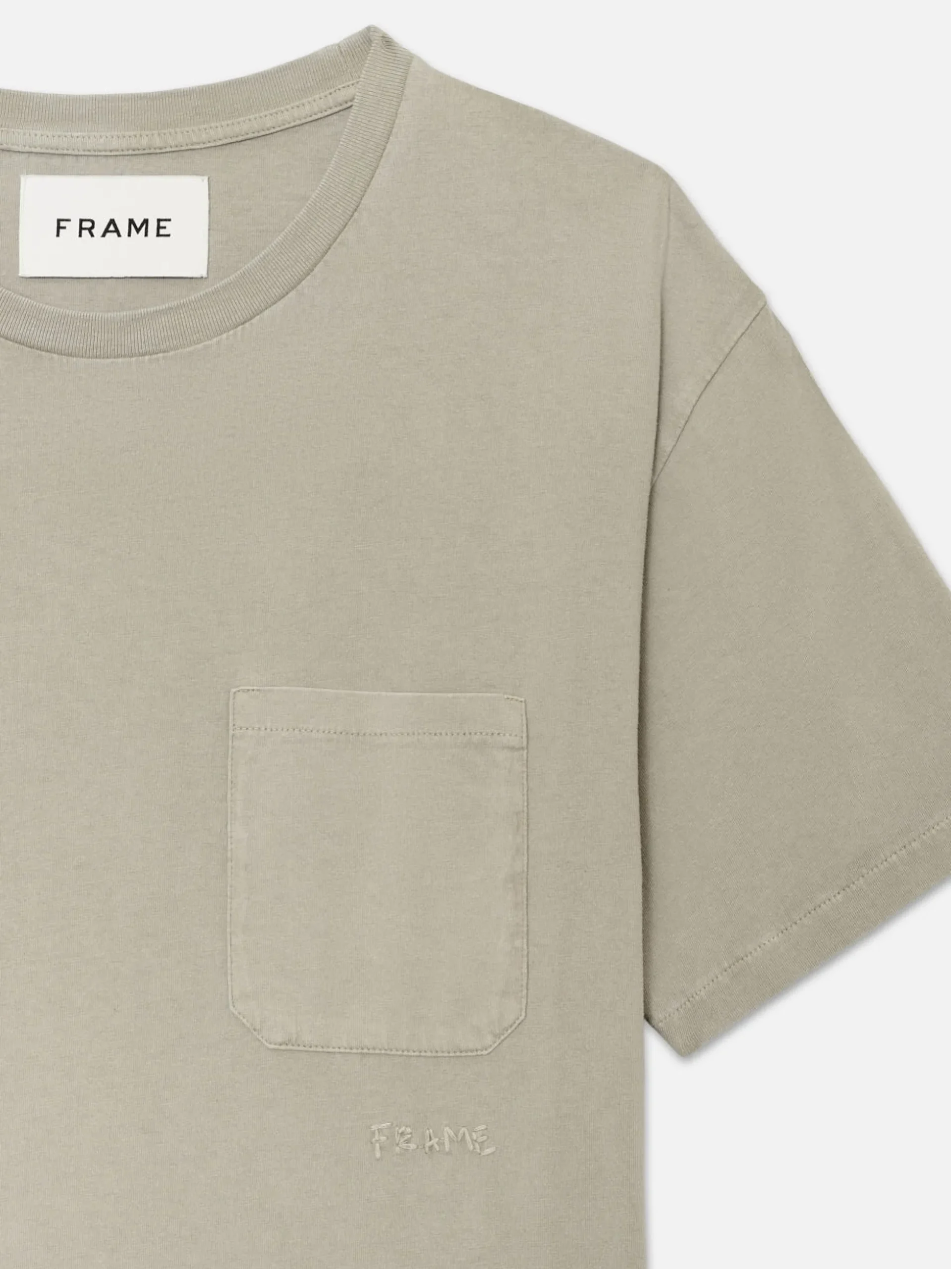 Vintage Tee in Vintage Smoke Beige