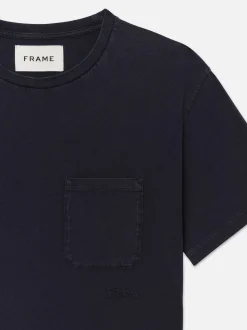Vintage Tee in Vintage Midnight Blue