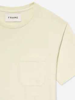 Vintage Tee in White Sand