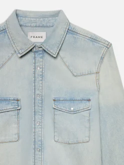 Western Denim Shirt in Alister