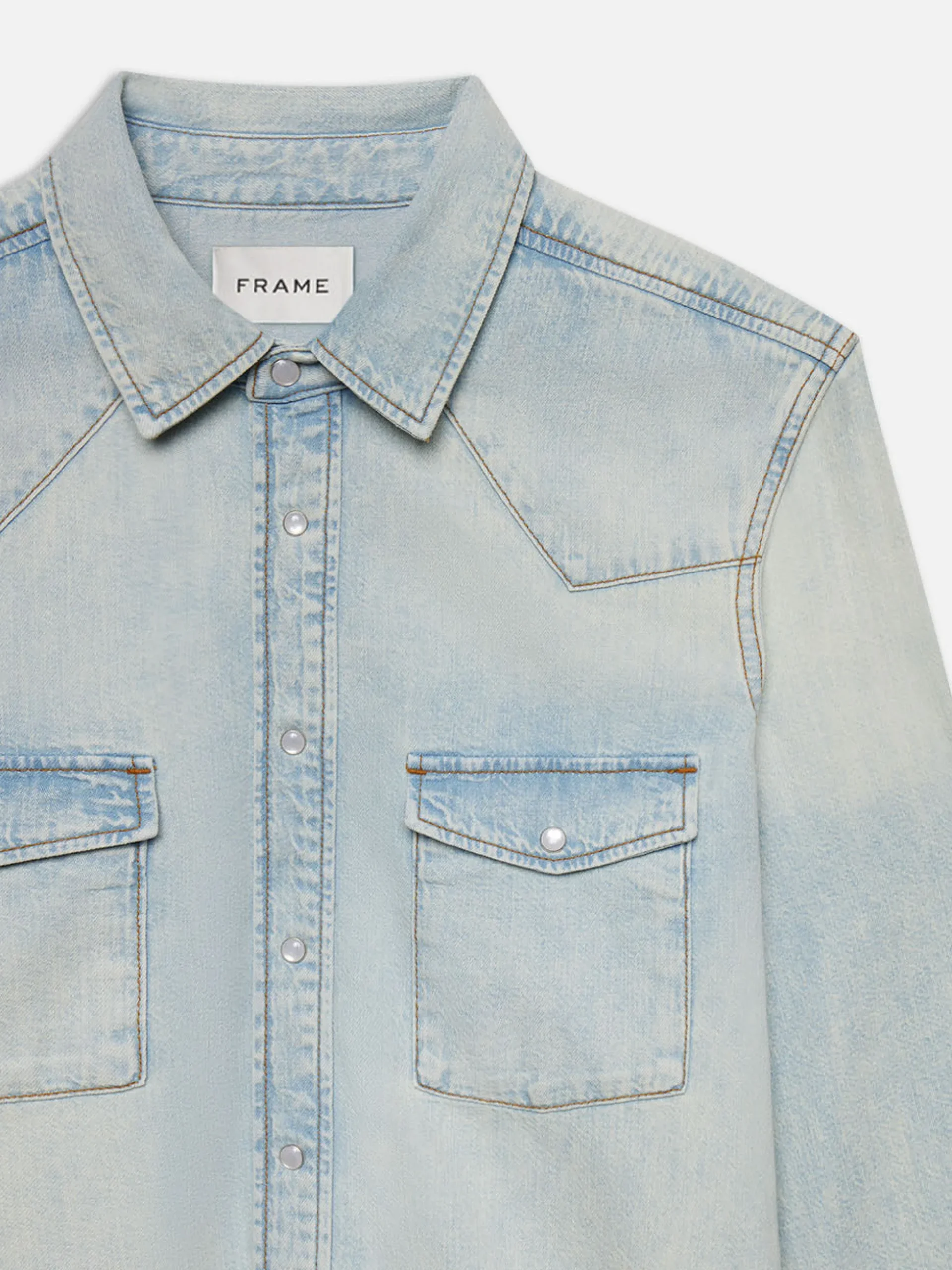 Western Denim Shirt in Alister