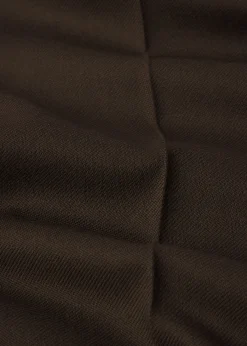 Wool Cargo Pant Trousers in Dark Taupe
