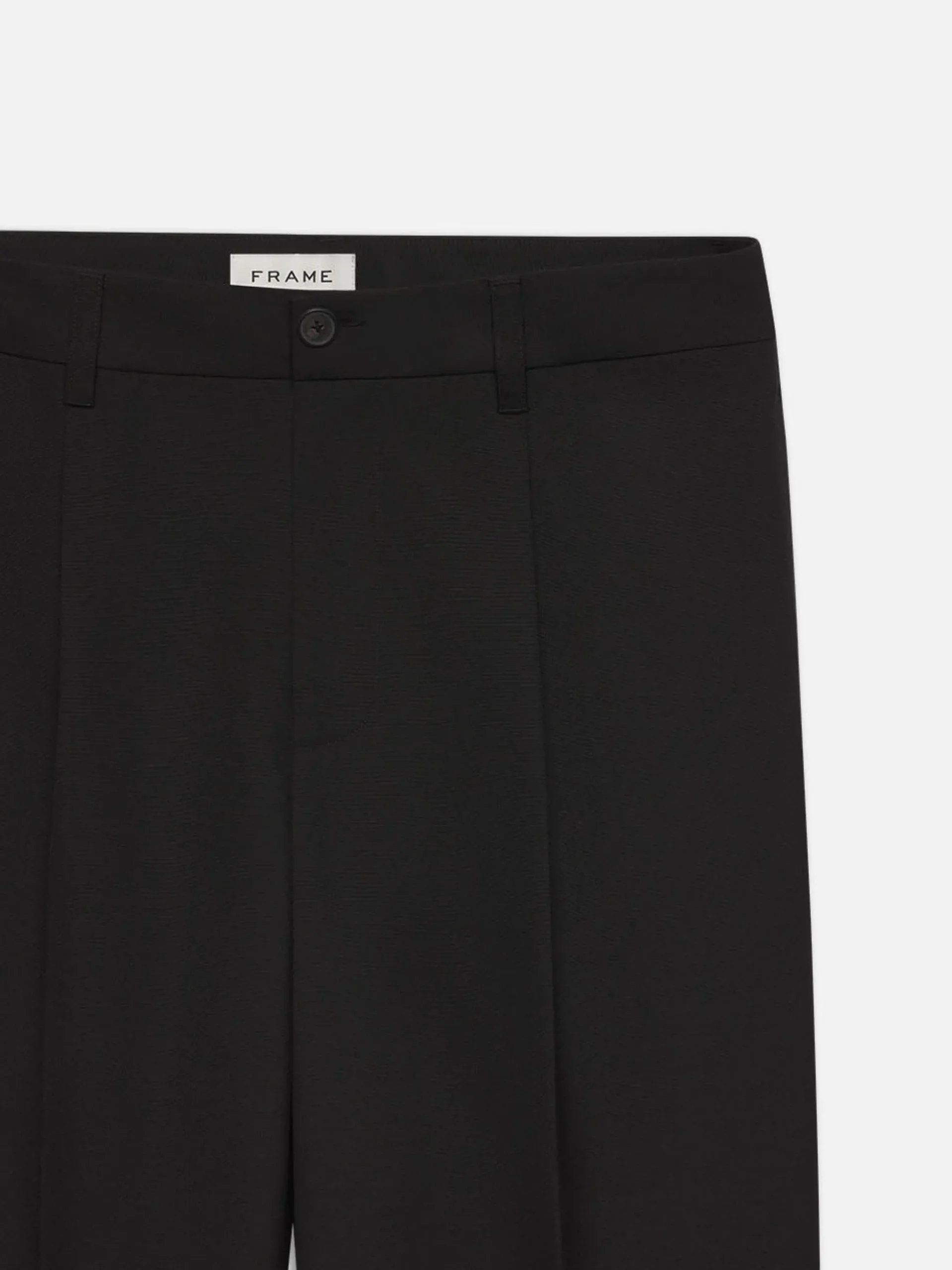 Wool Trouser in Black